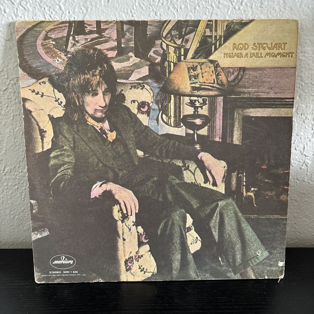 ROD STEWART - NEVER A DULL MOMENT - VINYL ALBUM LP (1972)